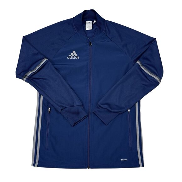 Adidas Condivo 16 Training Jacket Mens Size Medium‎ Navy Blue Climacool Soccer - Picture 2 of 10